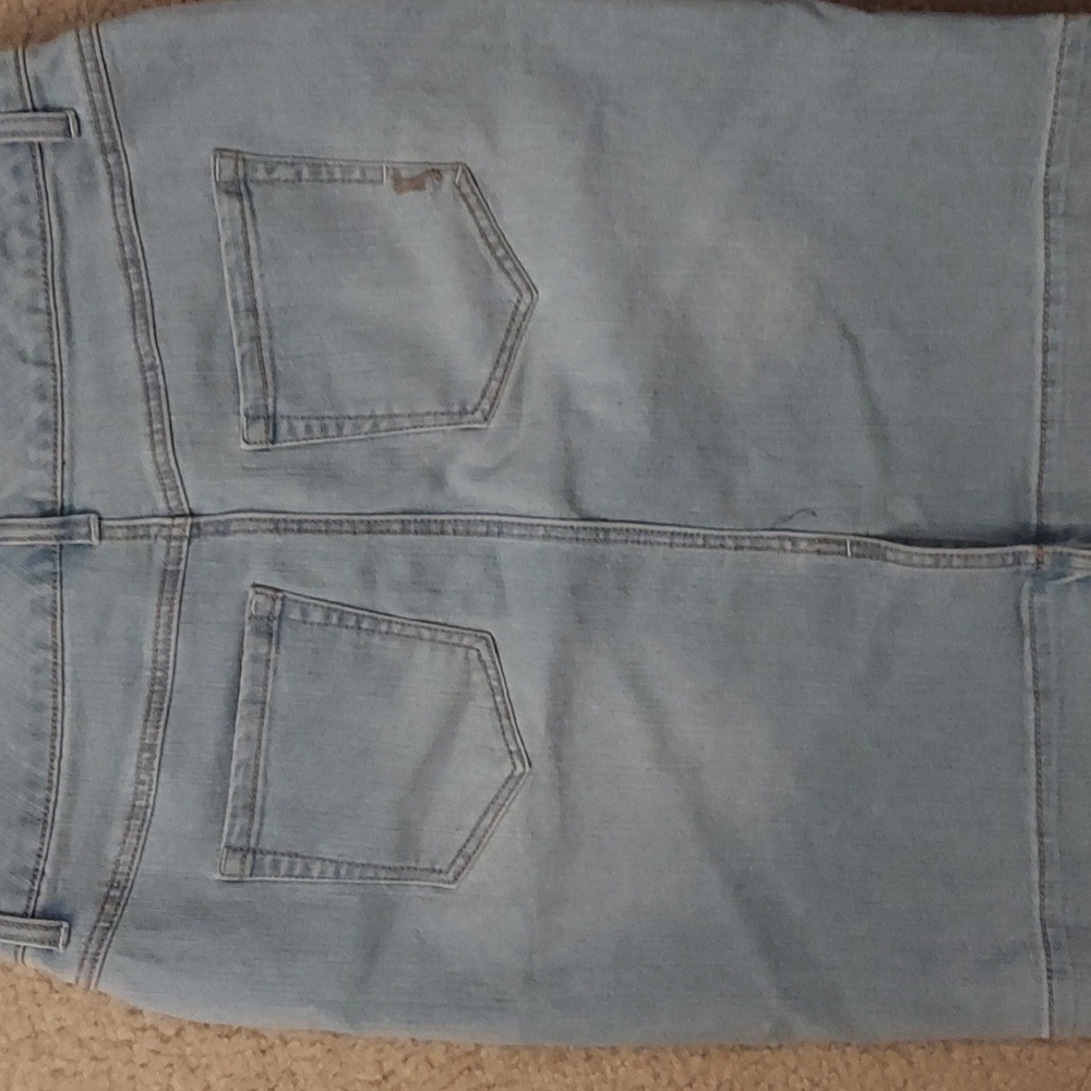 Style & Co. Blue Knee-Length Pencil Skirt - Picture 4 of 4